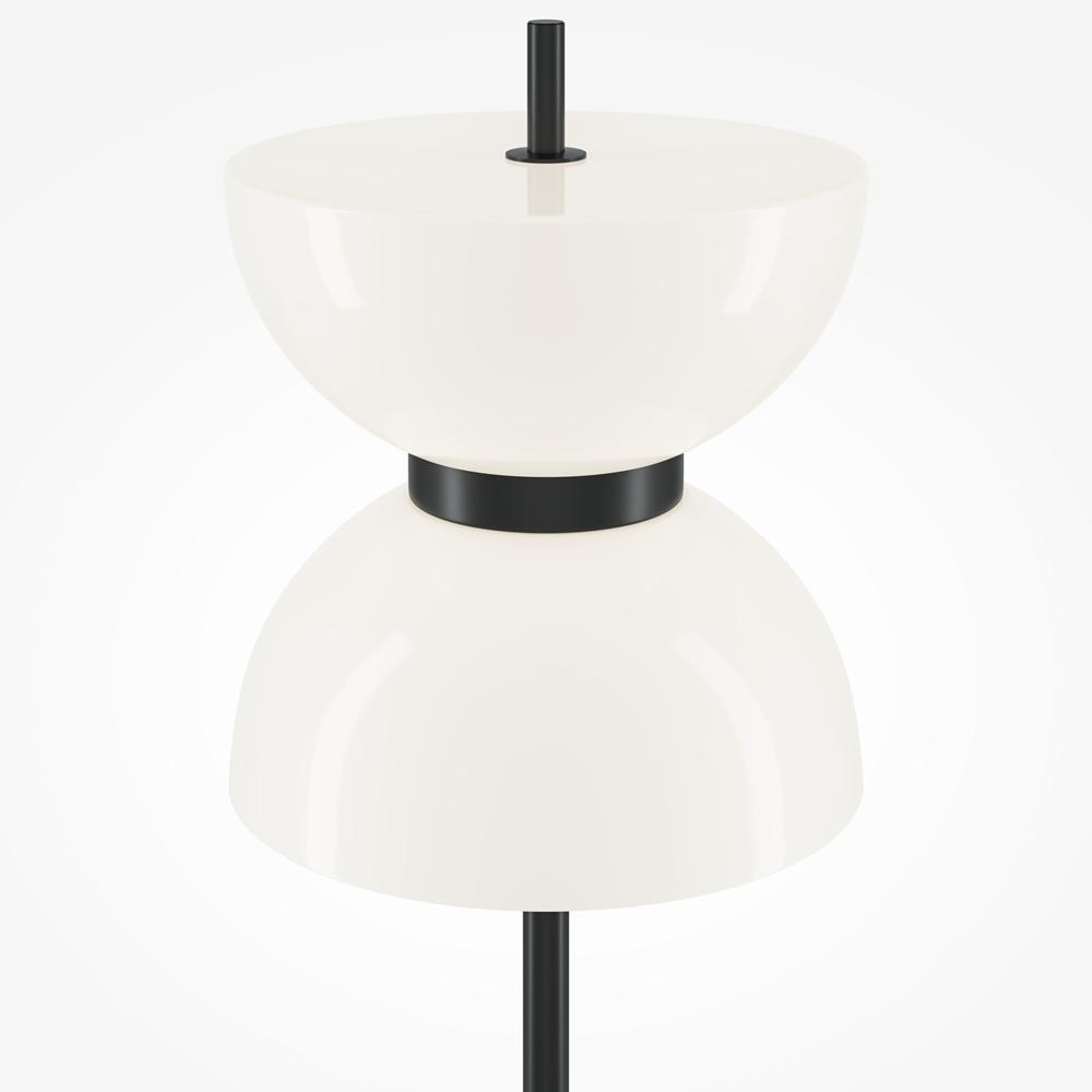 Maytoni Designová stojací LED lampa KYOTO, 11W, v. 145 cm, 3000K Barva: Černá