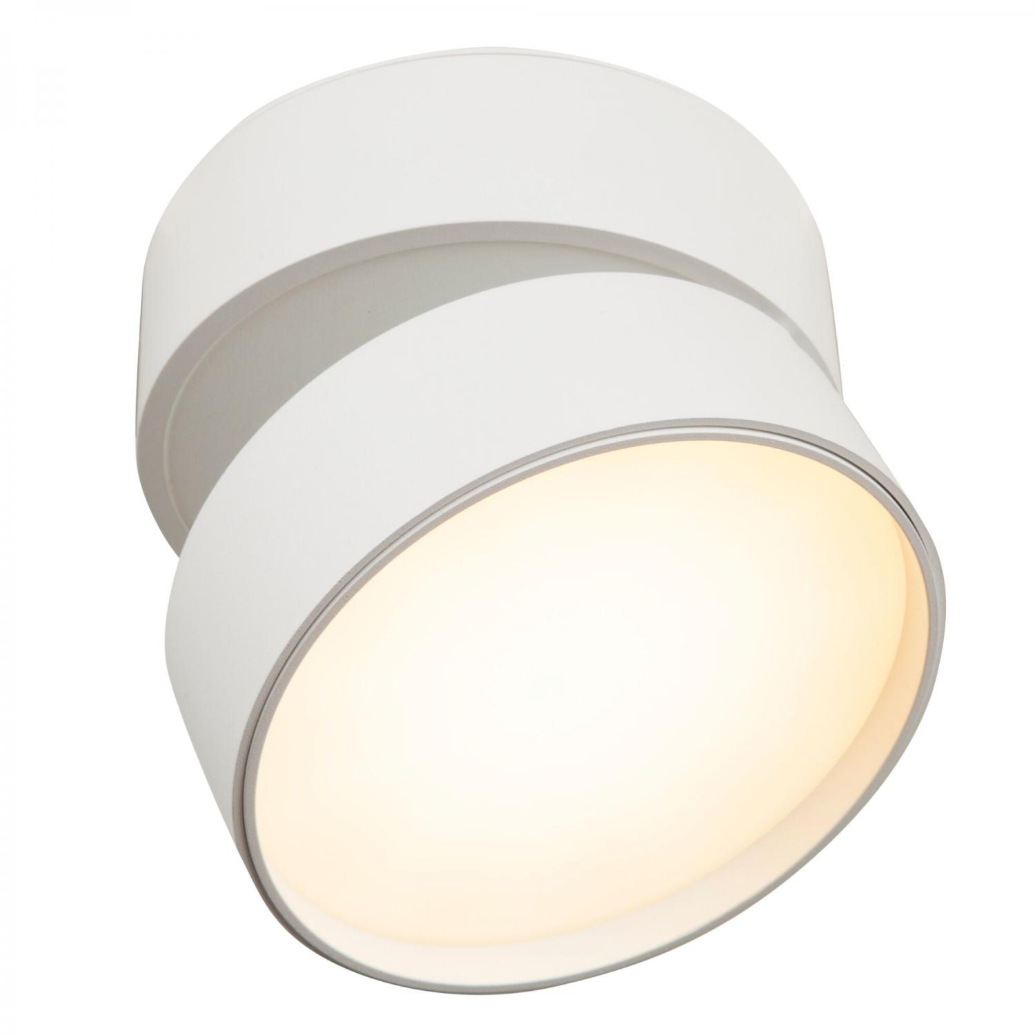 Maytoni Moderní stropní LED svítidlo ONDA, 18W, ⌀ 12 cm Barva: Bílá, Chromatičnost: 4000K
