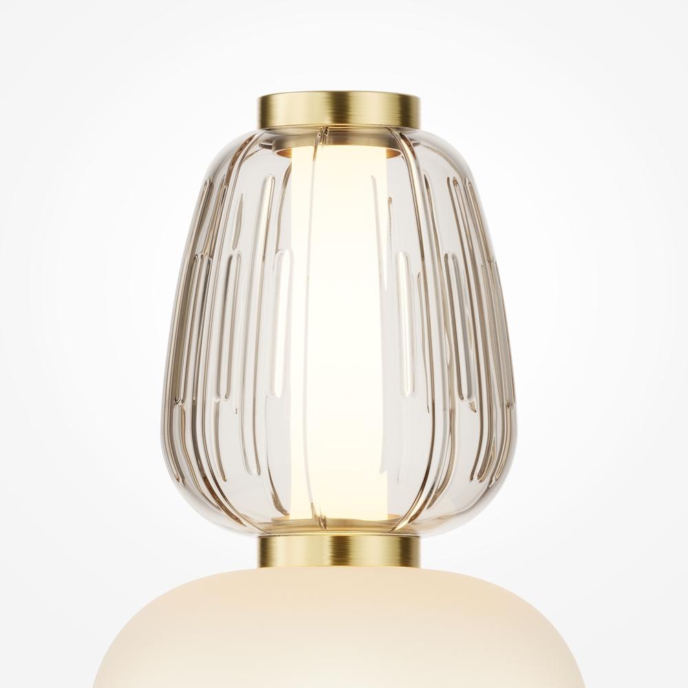 Maytoni Designová stolní LED lampa PATTERN, 28W, v. 67,5 cm, 3000K Barva: Zlatá