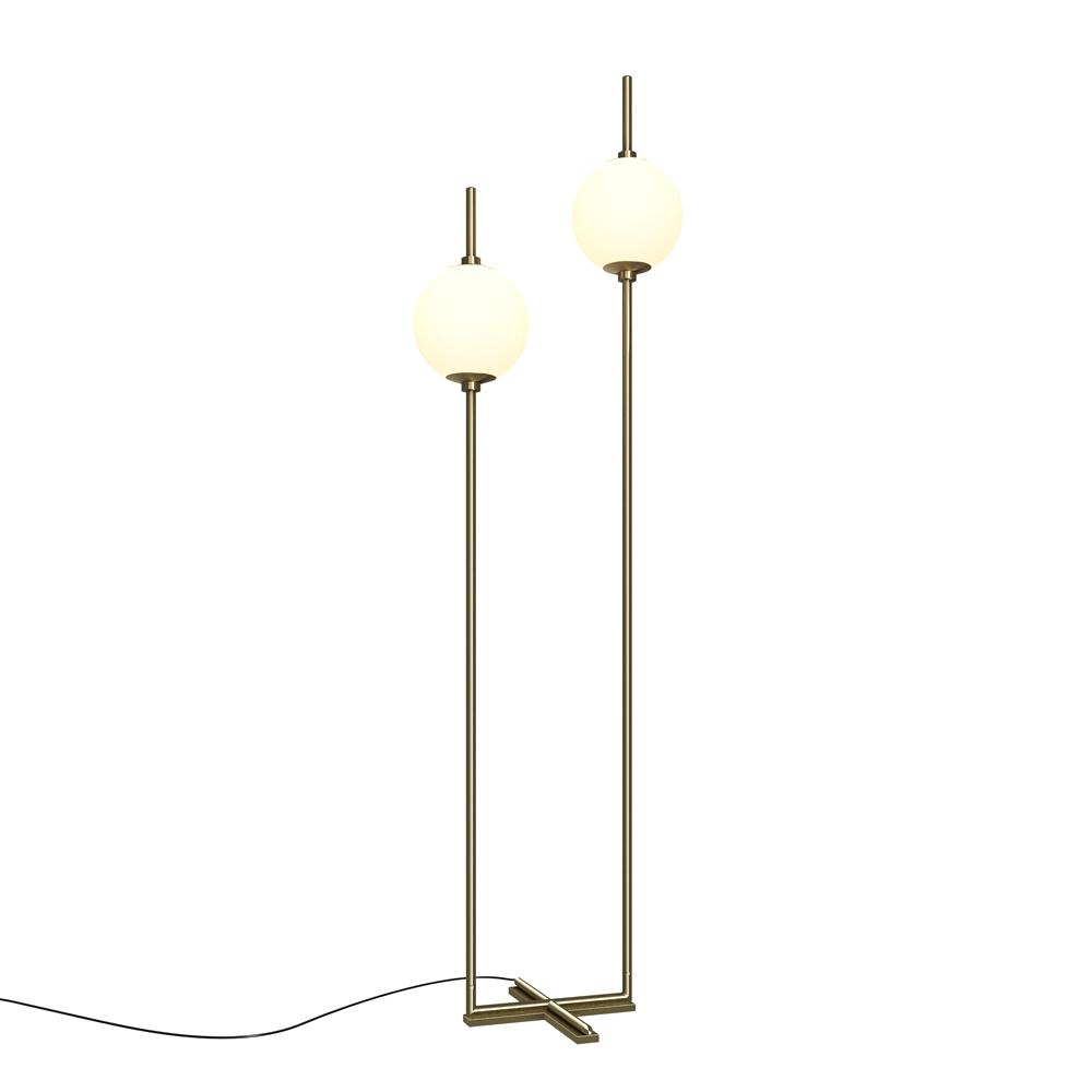 Maytoni Stojací LED lampa THE SIXTH SENSE, 12W, v. 150 cm, 3000K Barva: Černá