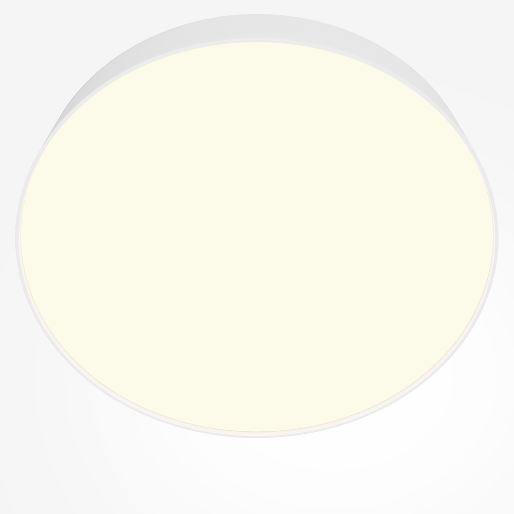 Levně Maytoni Moderní stropní LED svítidlo ZON, 45W, ⌀ 40 cm Barva: Bílá, Teplota světla: 3000K - teplá bílá