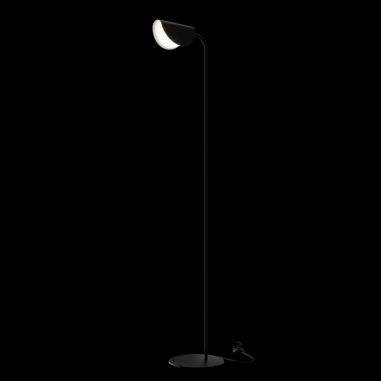 Maytoni Moderní stojací lampa MOLLIS, 7W, v. 140 cm, 1xG9