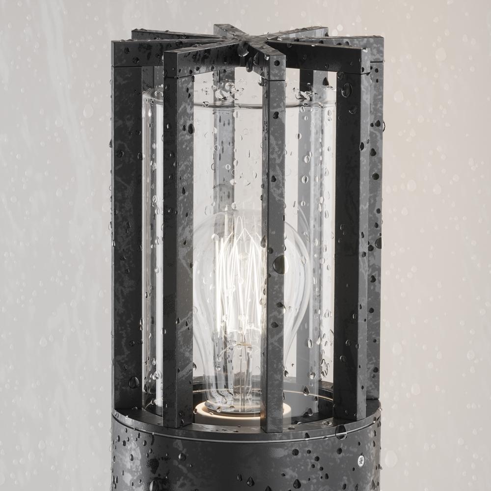 Maytoni Moderní venkovní sloupkové svítidlo AMAS, 15W, v. 75 cm, 1xE27, IP54
