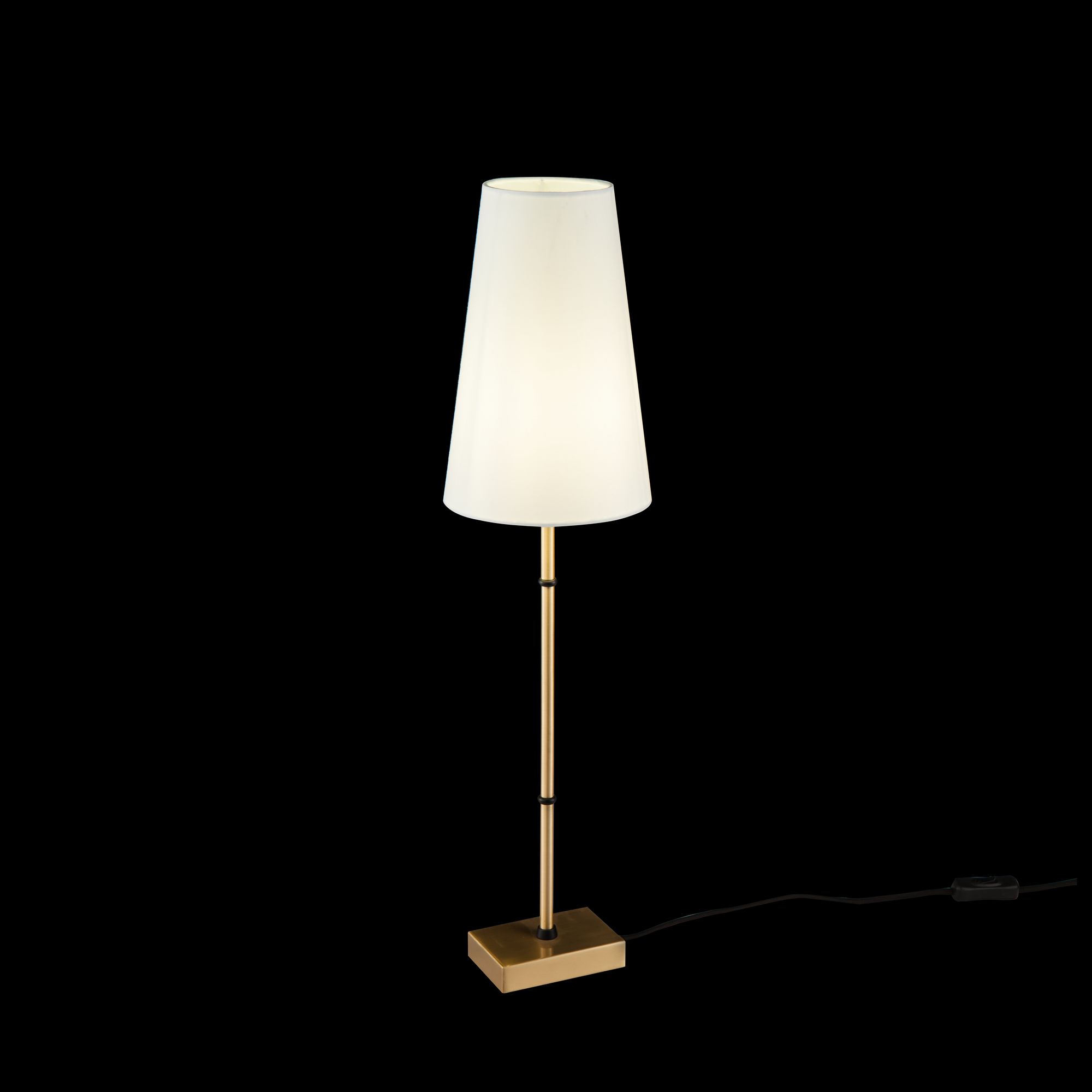 Maytoni Designová stolní lampa ZARAGOZA, 40W, v. 60 cm, 1xE14