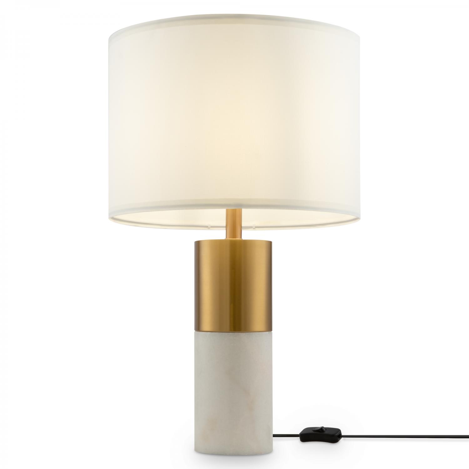 Maytoni Luxusní stolní lampa BIANCO, 60W, v. 65 cm, 1xE27