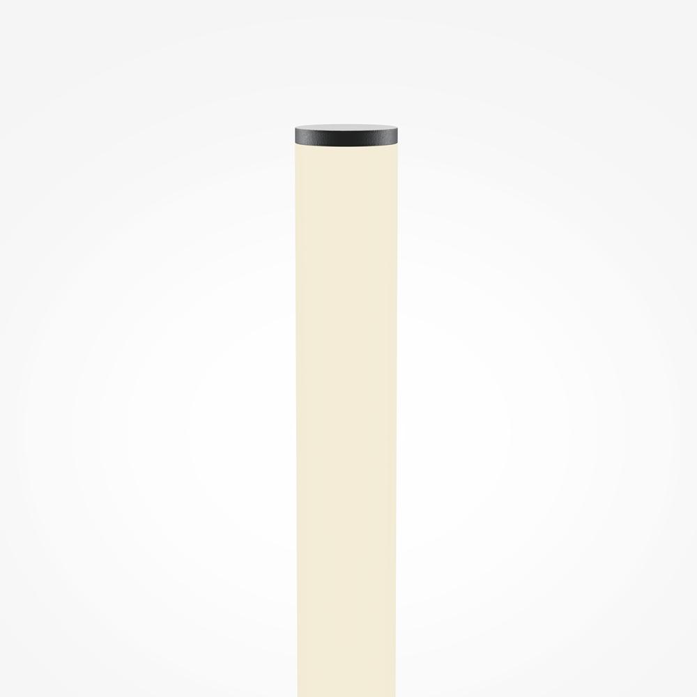 Maytoni Moderní stojací LED lampa SOLID, 24W, v. 128,2 cm, 3000K