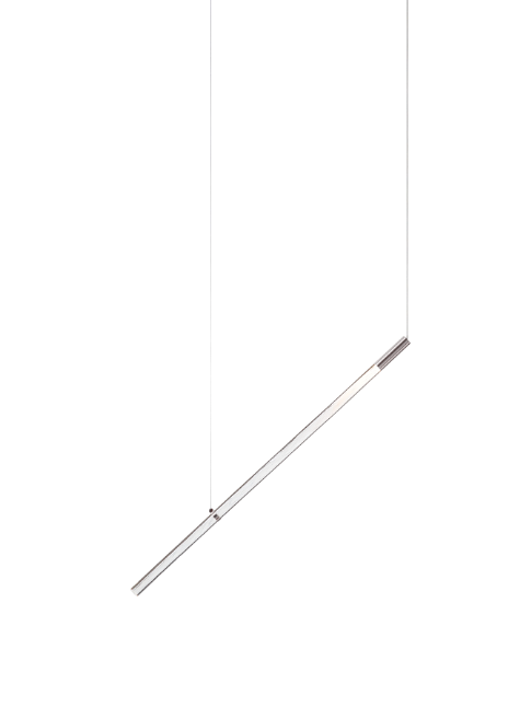 Bomma Luxusní závěsné svítidlo Flare A bez baldachýnu Stmívání, řízení: DALI, Povrch Montury: Kartáčovaná zlatá