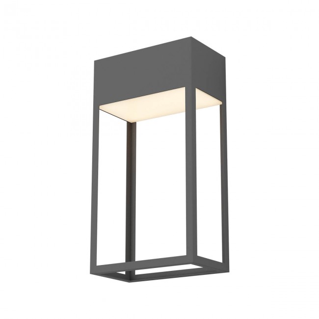 Redo Stylové venkovní nástěnné LED svítidlo STAND, IP65, v.30cm Barva: Antracit