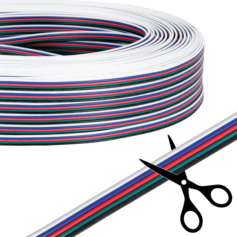 McLED Pětižilový kabel 5x0,5mm²
