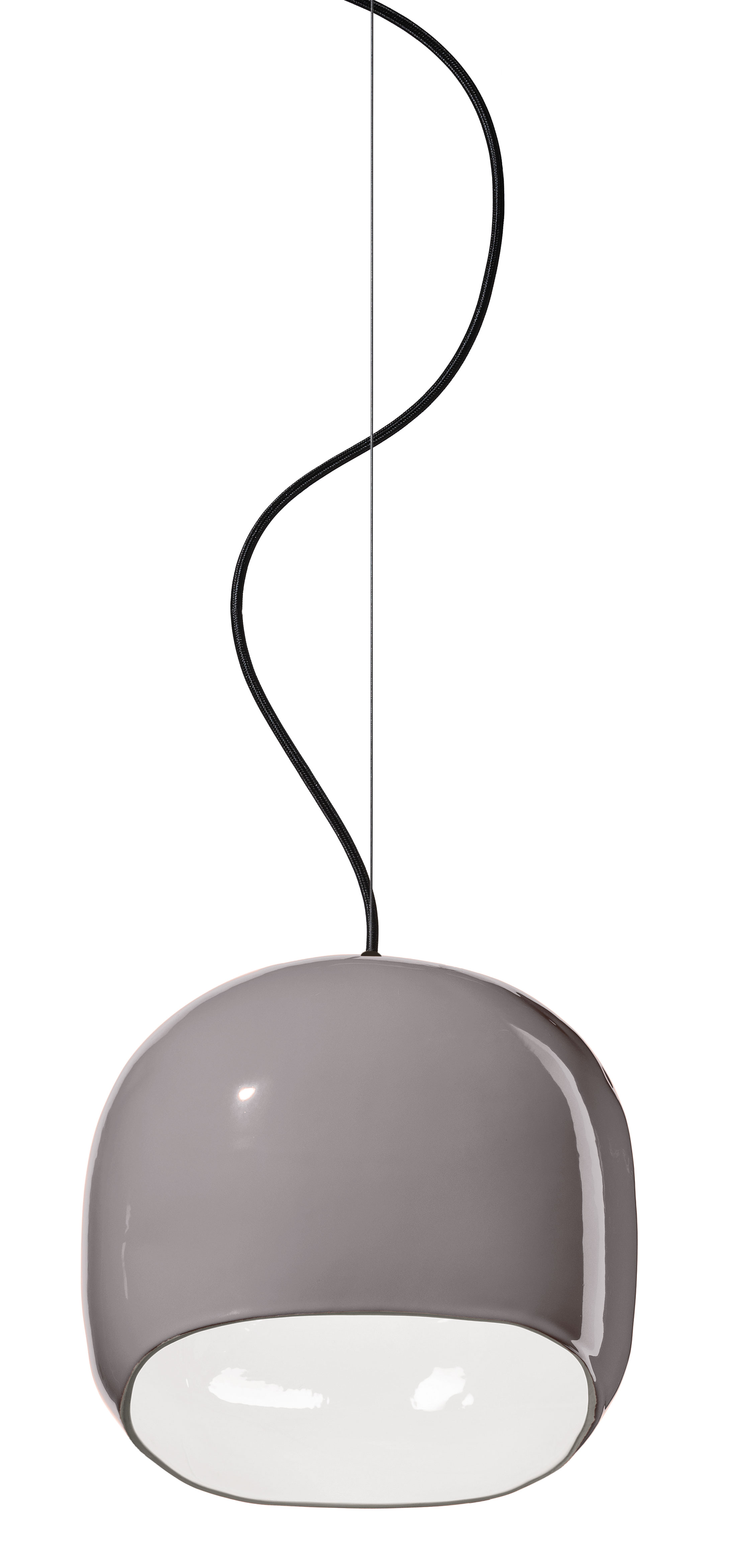 Ferroluce Závěsné svítidlo AYRTON, š. 29 cm, 1xE27 Barva: Šedá