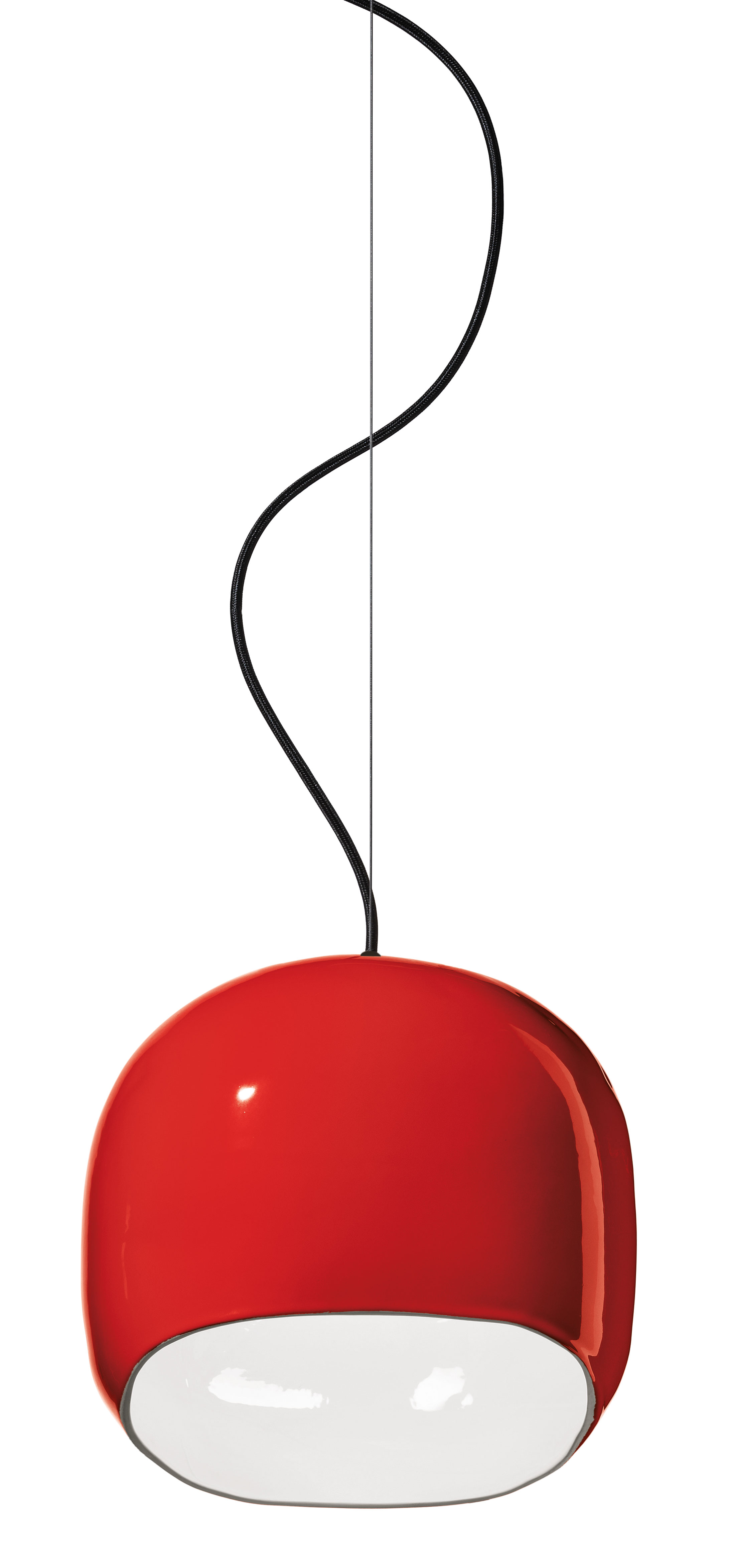 Ferroluce Závěsné svítidlo AYRTON, š. 29 cm, 1xE27 Barva: Červená