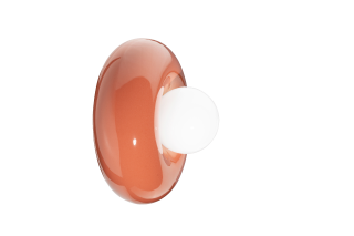 Ferroluce Nástěnné svítidlo BUMBUM, ∅ 25 cm, 1xG9 Barva: Oranžová