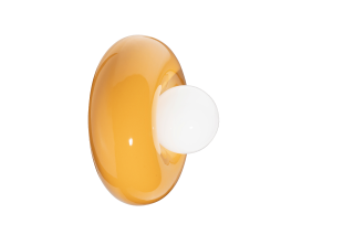Ferroluce Nástěnné svítidlo BUMBUM, ∅ 25 cm, 1xG9 Barva: Žlutá