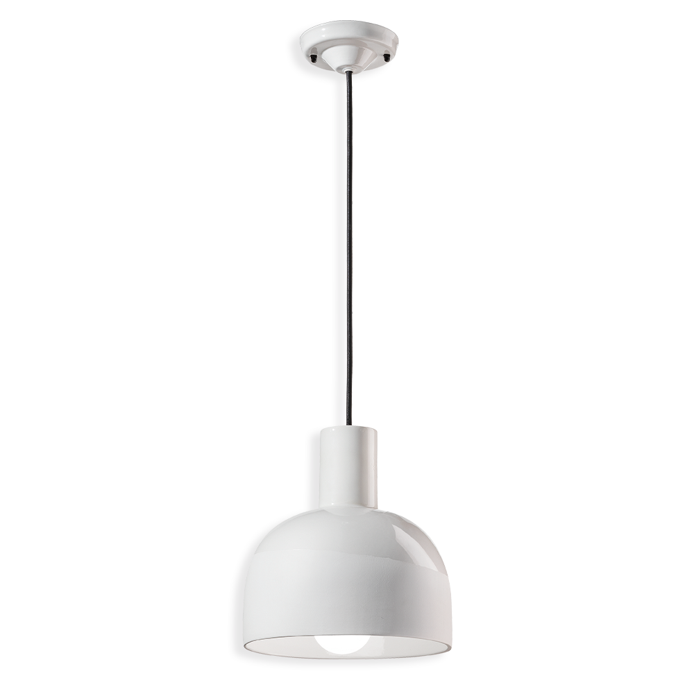 Ferroluce Závěsné svítidlo CAXIXI, ∅ 22,5 cm, 1xE27 Barva: Bílá