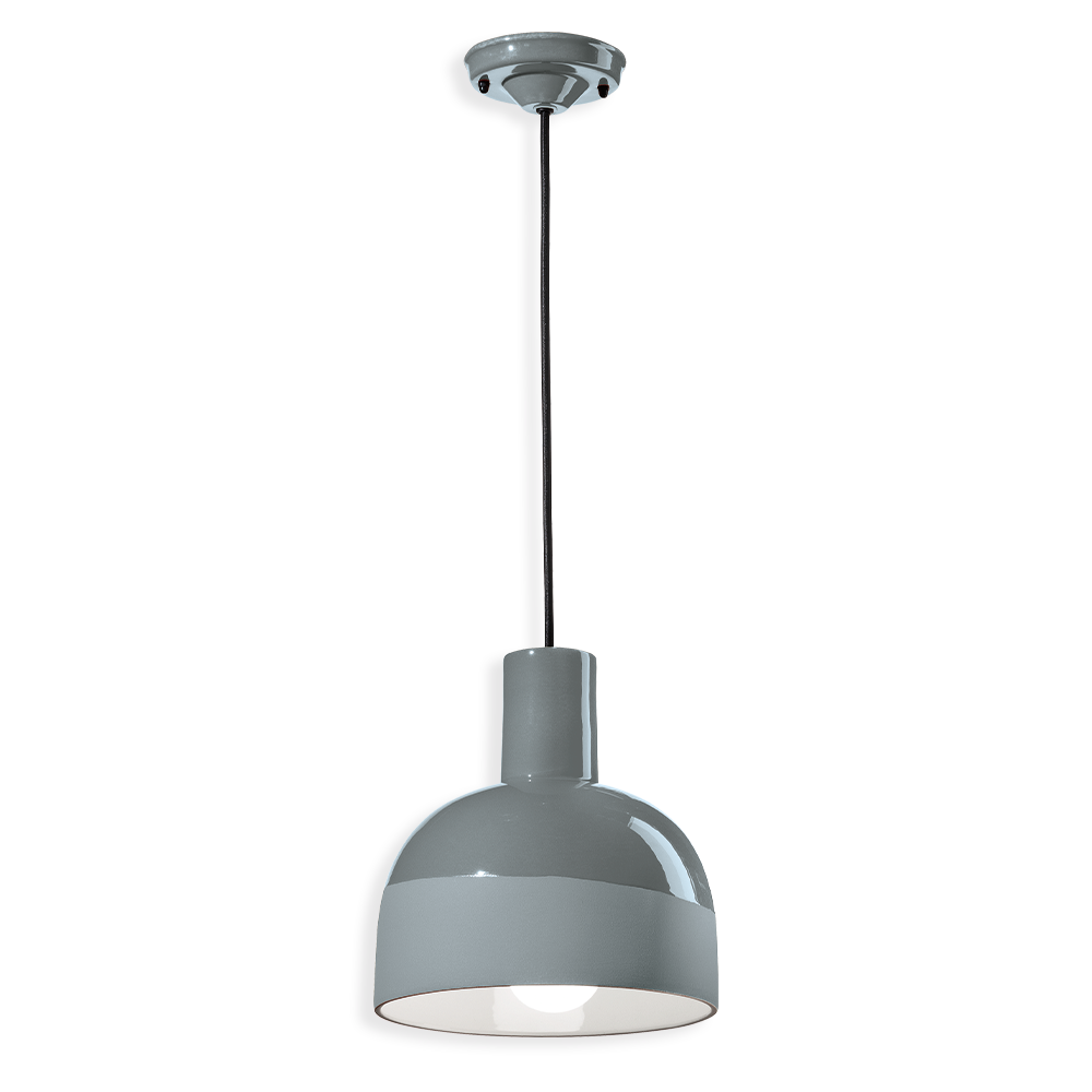 Ferroluce Závěsné svítidlo CAXIXI, ∅ 22,5 cm, 1xE27 Barva: Šedá