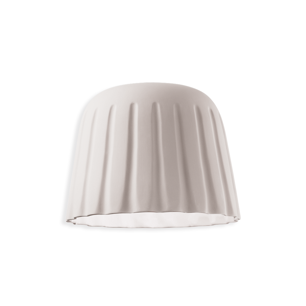 Ferroluce Stropní svítidlo MADAME GRES, ∅ 40 cm, v. 29 cm, 1xE27 Barva: Bílá