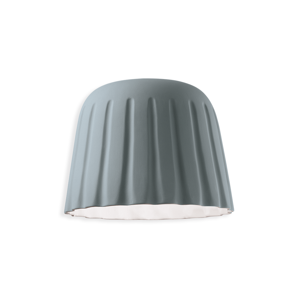 Ferroluce Stropní svítidlo MADAME GRES, ∅ 40 cm, v. 29 cm, 1xE27 Barva: Šedá