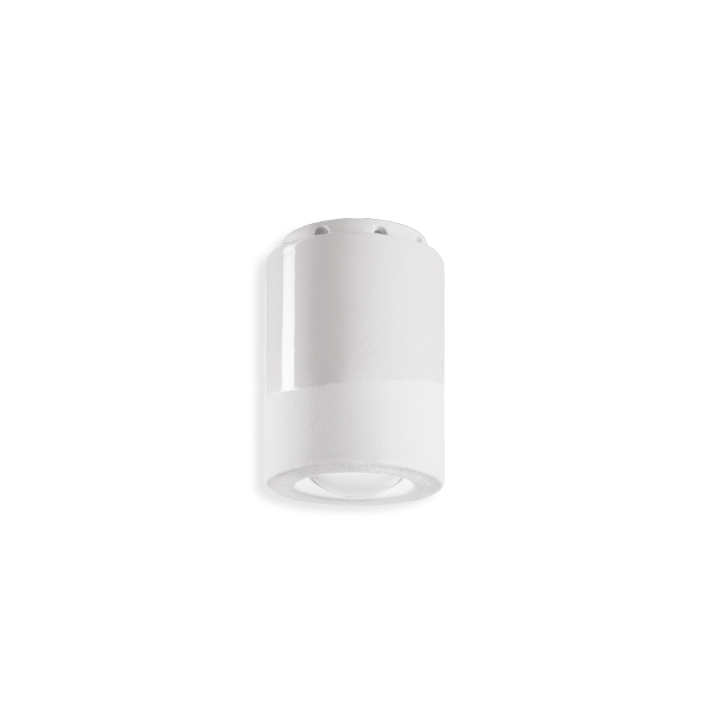 Ferroluce Stropní svítidlo PL, v. 12 cm, 1x E14 Barva: Bílá