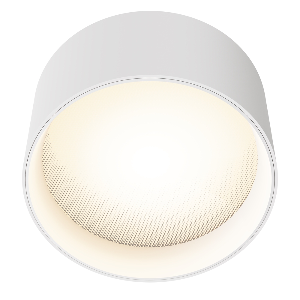 Levně Maytoni Moderní stropní LED svítidlo VEGA, 15W, v. 7 cm, 3000K Barva: Bílá