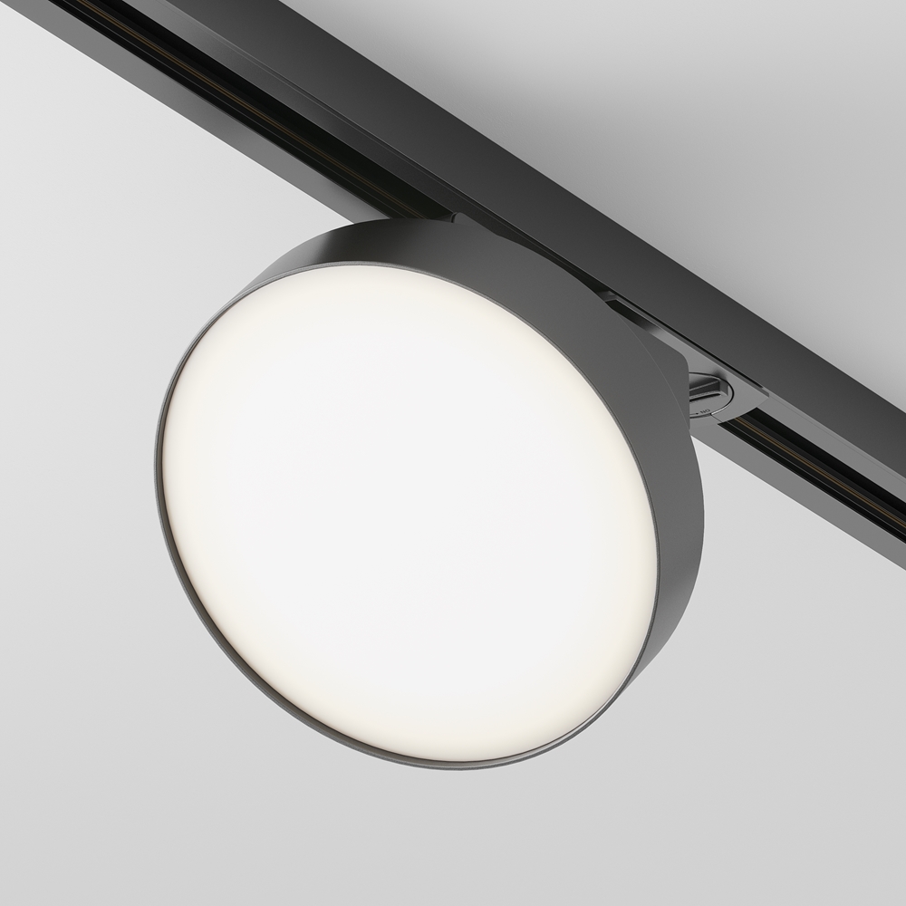 Levně Maytoni Moderní lištové stropní LED svítidlo ZON, 12W, ⌀ 13,5 cm Teplota světla: 3000K - teplá bílá