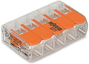 Levně Svorka flexi 5x4, WAGO 221-415
