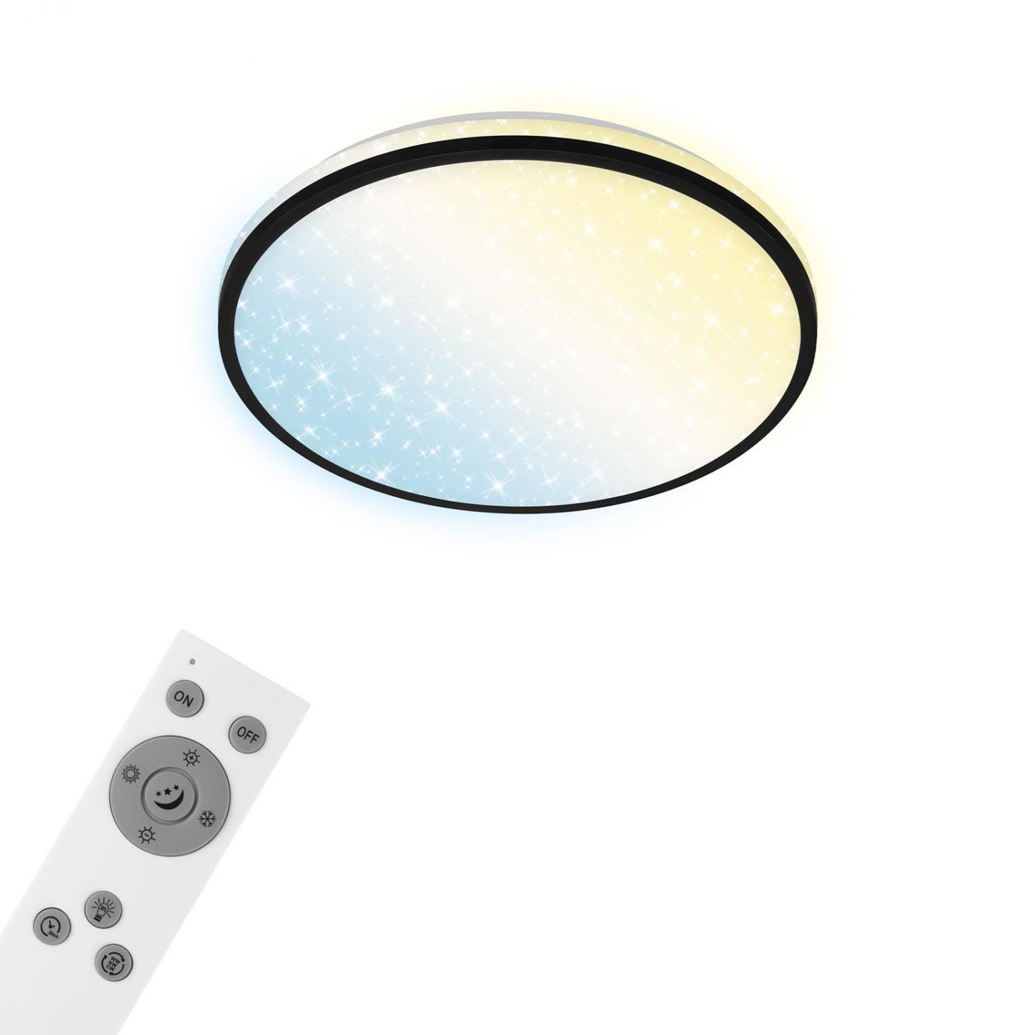 Briloner Smart LED stropní svítidlo, hvězdné nebe ⌀ 33,3cm, 3000-6500K