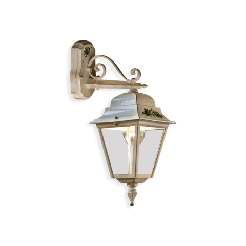 Ferroluce Venkovní nástěnné retro svítidlo GORIZIA down, v. 53 cm, 1xE27, IP43