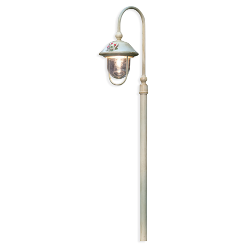 Ferroluce Venkovní stojací lampa BARI, v. 157 cm, 1xE27, IP43