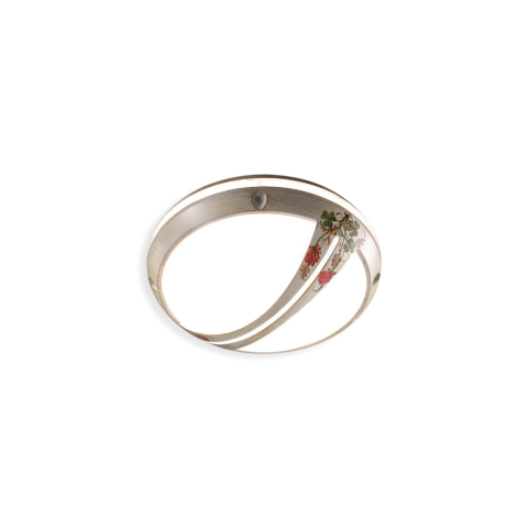 Ferroluce Venkovní stropní svítidlo BRINDISI, ∅ 28 cm, 1xE27, IP44