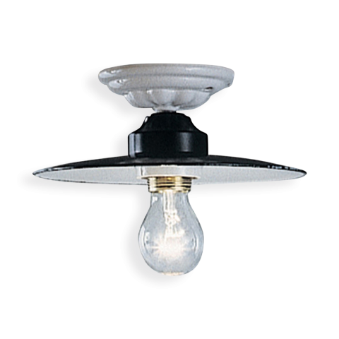 Ferroluce Stropní retro svítidlo POTENZA, ∅ 35 cm, 1xE27