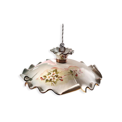Levně Ferroluce Závěsné vintage svítidlo MILANO, ∅ 43 cm, 1xE27