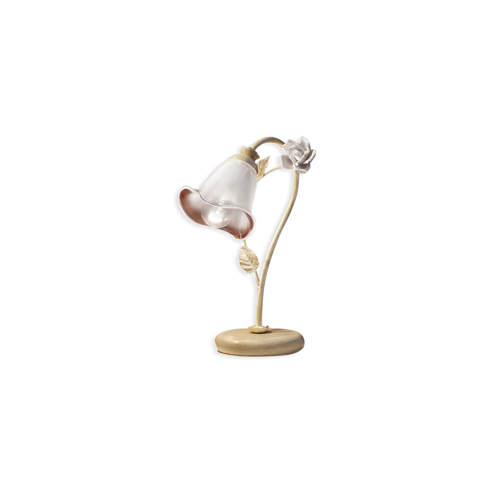 Ferroluce Retro stolní lampa SIENA, v. 29 cm, 1xE14