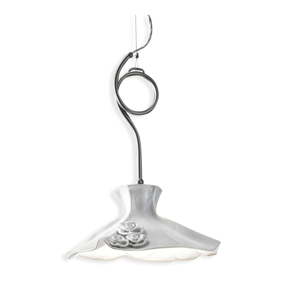 Ferroluce Závěsné designové svítidlo LECCO, ∅ 38 cm, v. 48 cm, 1xE27