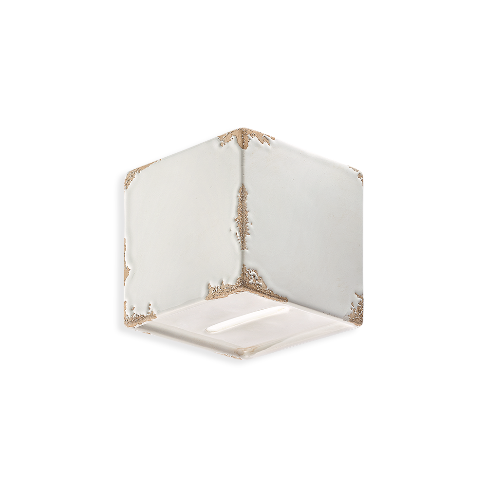Levně Ferroluce Nástěnné retro svítidlo VINTAGE, š. 10 cm, 1xG9