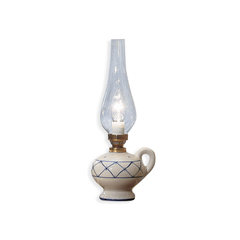 Ferroluce Retro stolní lampa POMPEI, v. 35 cm, 1xE14