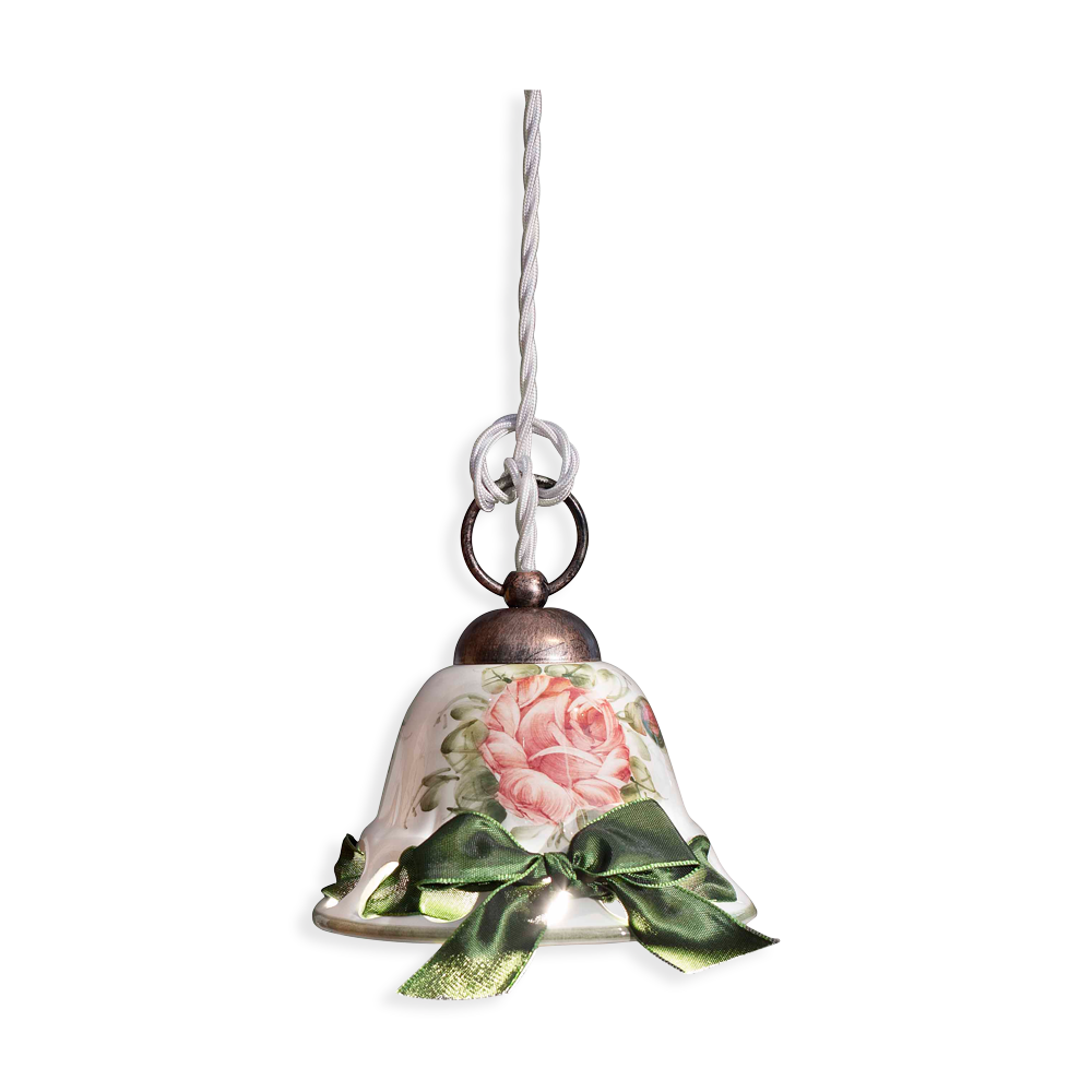 Ferroluce Závěsné svítidlo NAPOLI, ∅ 15 cm, 1xE14