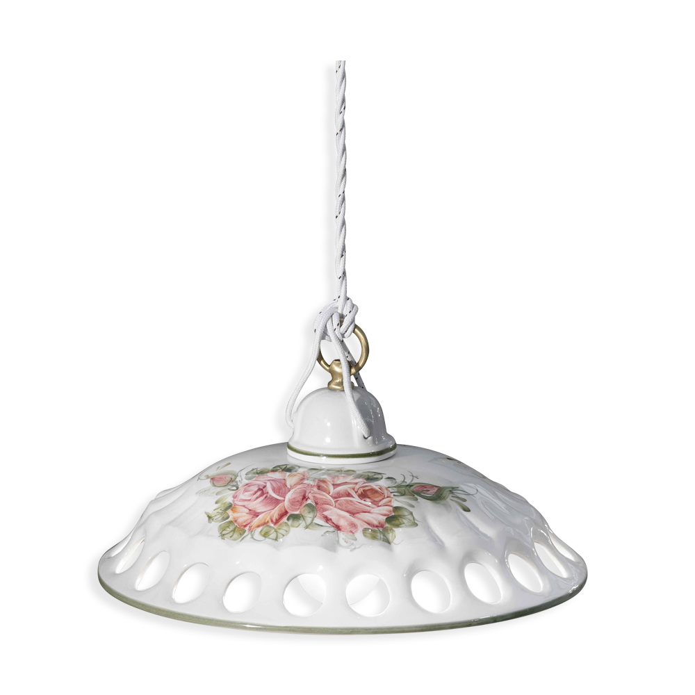 Ferroluce Závěsné svítidlo NAPOLI, ∅ 33 cm, 1xE27