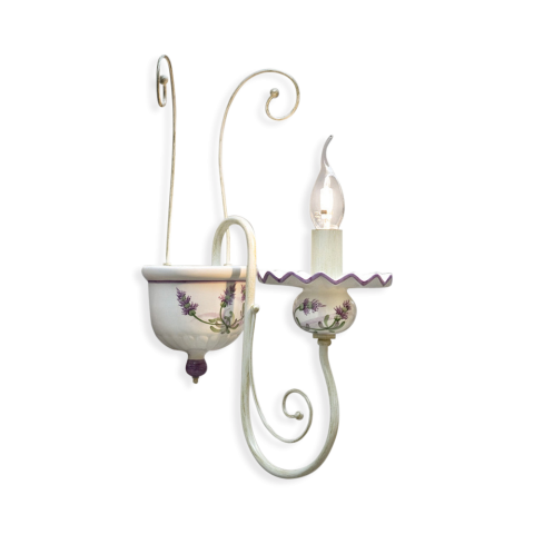 Ferroluce Nástěnné retro svítidlo SANREMO, v. 45 cm, 1xE14