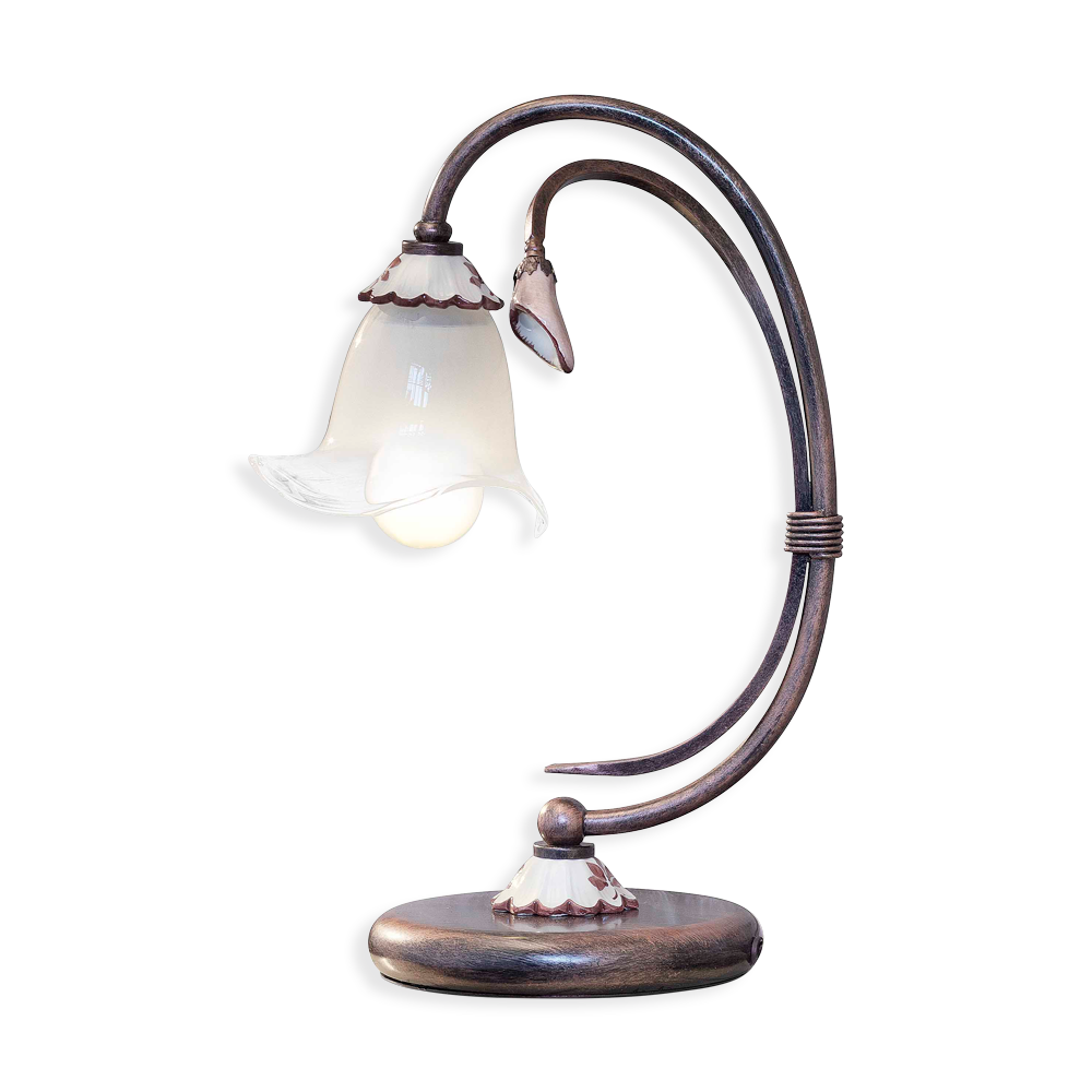 Ferroluce Stolní lampa VINCENZA, v. 34 cm, 1xE14