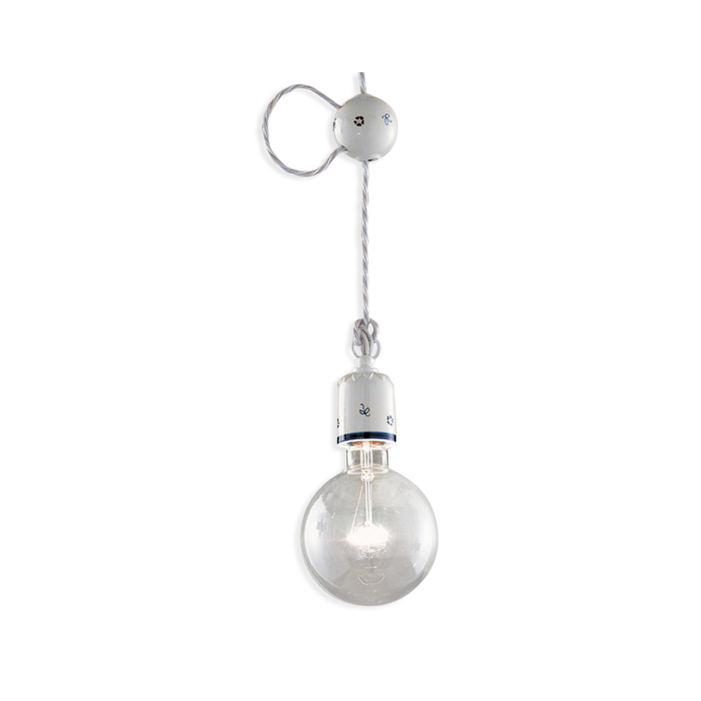 Ferroluce Závěsné svítidlo MONOPOLI, ∅ 11 cm, 1xE27