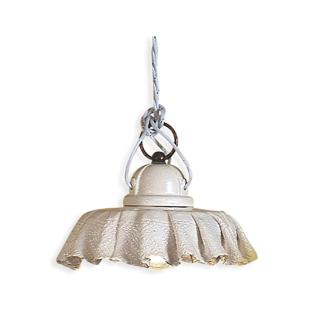 Ferroluce Závěsné retro svítidlo MODENA, ∅ 21 cm, 1xE27