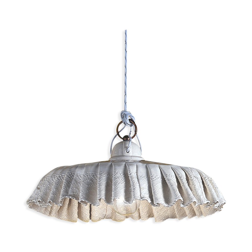Ferroluce Závěsné retro svítidlo MODENA, ∅ 38 cm, 1xE27