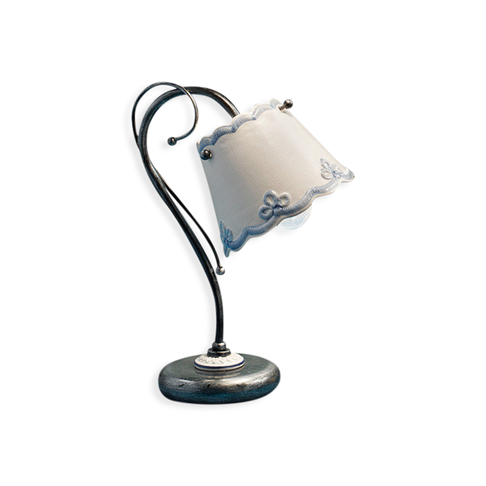 Levně Ferroluce Stolní vintage lampa RAVENNA, v. 30 cm, 1xE14