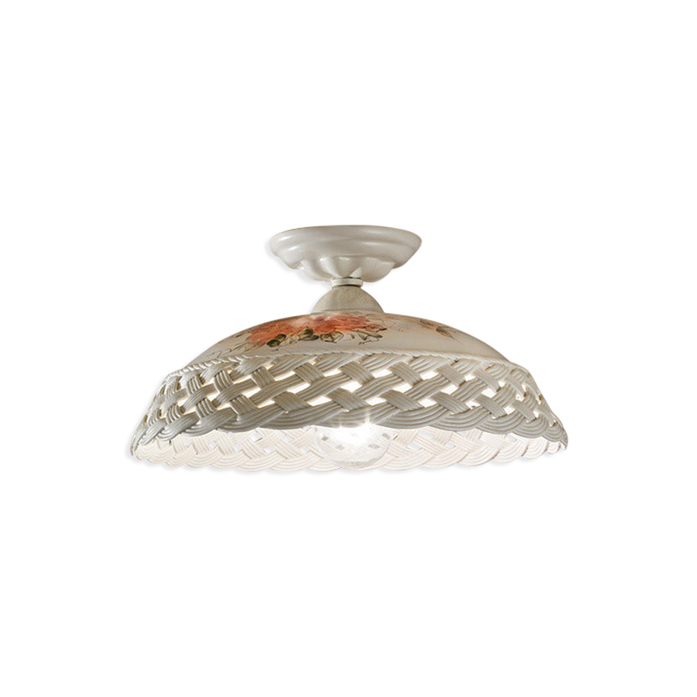 Ferroluce Stropní svítidlo VERONA, ∅ 42 cm, 1xE27