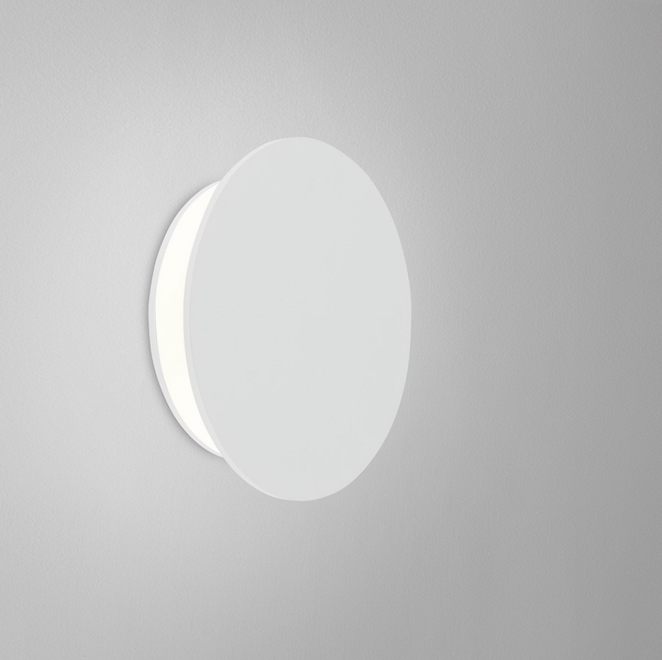 Levně ZAHO Nástěnné LED svítidlo LUNA WL2, 4W, v. 20 cm Barva: Bílá, Teplota světla: 2700K - teplá bílá, Stmívání, řízení: Casambi