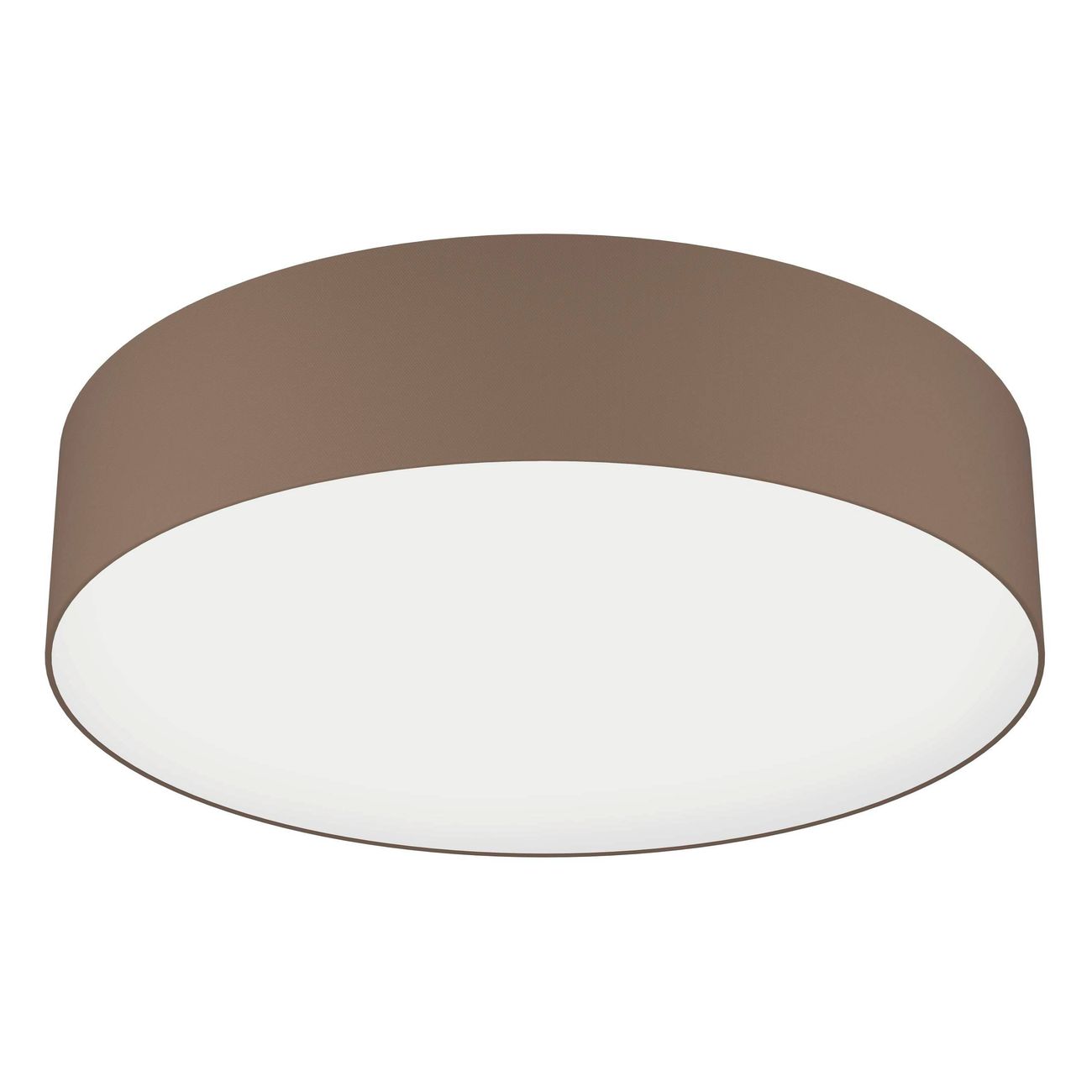 EGLO Smart stropní LED svítidlo Romao-Z ø57 cm v. 15 cm, 2700-6500K Barva: Šedohnědá