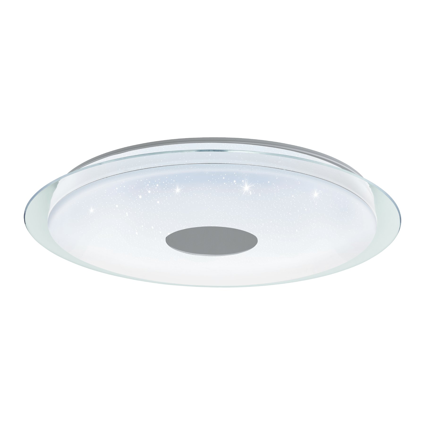 EGLO Smart stropní LED svítidlo Lanciano-Z, 2700-6500K Průměr: Ø 77 cm