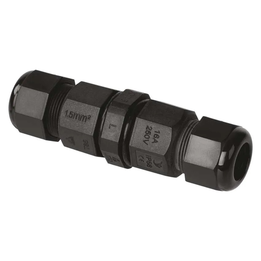 Levně Emos lighting Plastová kabelová spojka IP68 1531900010