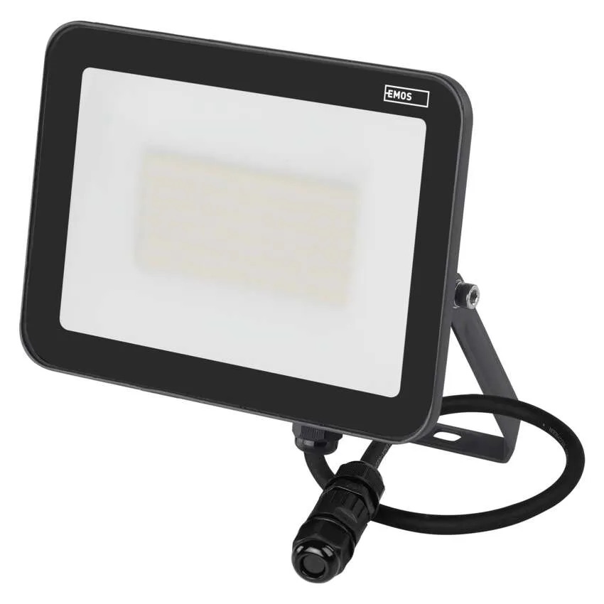 Emos lighting LED reflektor INOVO 50W, antracit,  neutrální bílá 1531242642