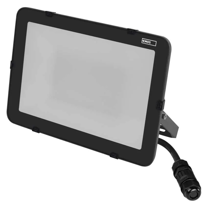 Emos lighting LED reflektor INOVO 100W, antracit,  neutrální bílá 1531242652